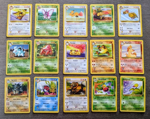 Vintage pokemon cards jungle - vintage,