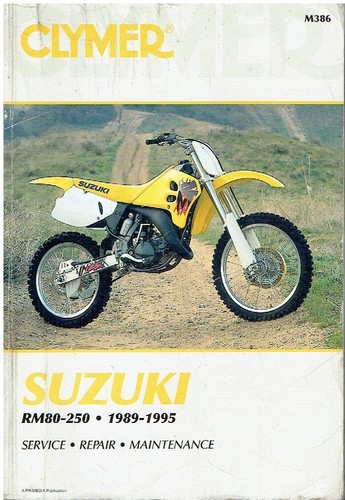 Suzuki rm80 rm125 rm250 rmx250 - suzuki,