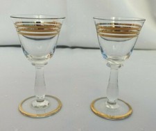 Vintage Pair of Small Gold