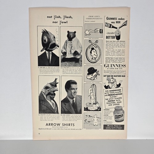 1940 arrow shirts - 1940, vintage