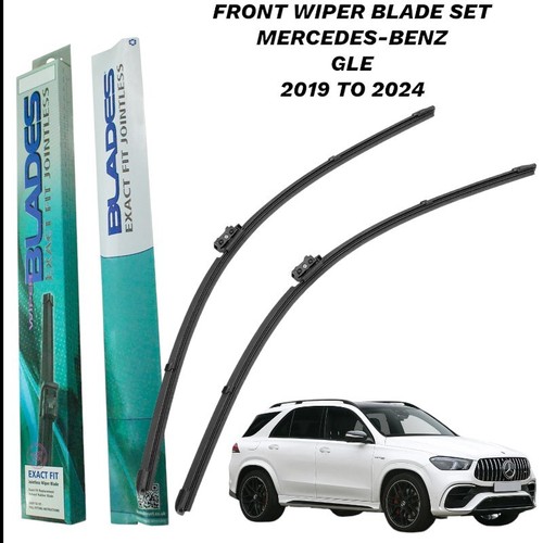 Front wiper baldes set pair - baldes,