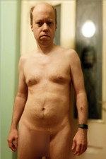 Handsome nude naked male A4 photographic art print Satin/Lustre Gay Interest