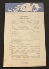 CUNARD WHITE STAR LINE RMS