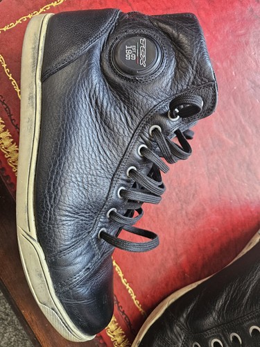 Tcx black leather waterproof - black,