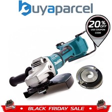 Makita DGA900Z 18v / 36v Cordless Brushless 230mm 9" Angle Grinder + Quick Nut