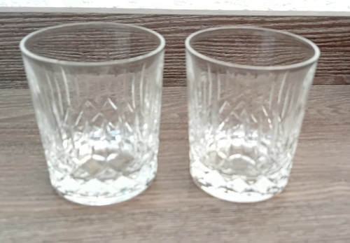 Vintage cut crystal set - vintage,