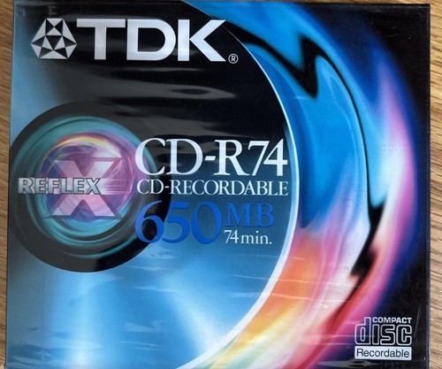 Tdk r74 650mb 74min - 650mb,