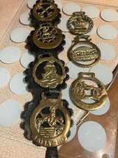 7 Horse Brass  with Black