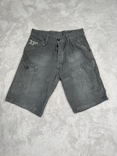 Star raw cargo shorts - raw, mens