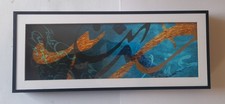Islamic Calligraphy Art. Abstract. Patricia Cooksey. Mounted & Framed Wall Art