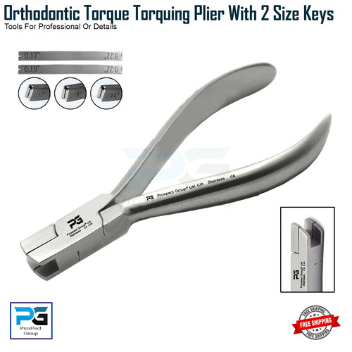 Orthodontic torque key pliers - orthodontic,