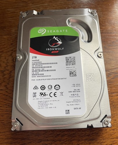 Hdd drive seagate ironwolf nas - seagate,