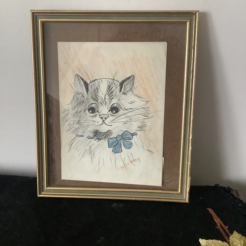 Louis wain cat - wain, sister