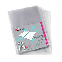 Rexel Nyrex Twin Wallet A4