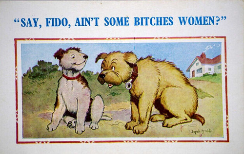 Postcard seaside comic saucy - seaside,