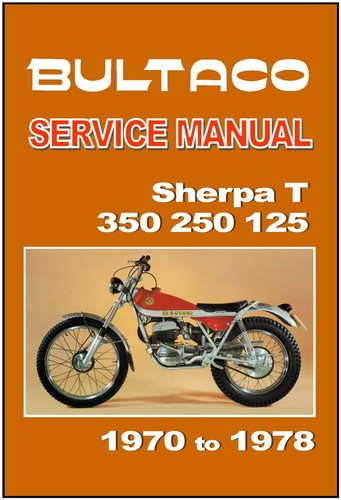 Bultaco workshop manual - bultaco,