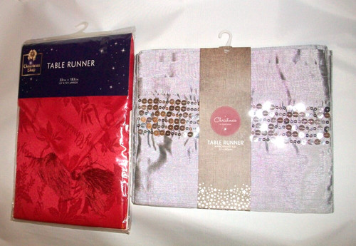 Christmas table runner set - table, of