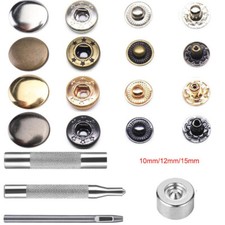 Leather Snap Fasteners Kit