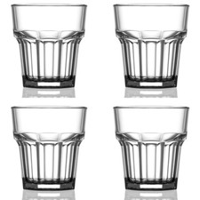 Rocks tumbler glass clear - rocks,