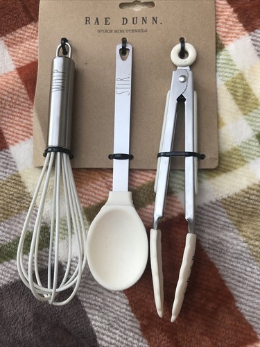 Rae dunn mini utensil set - set, 3pc
