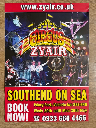 Circus zyair poster 2026 - circus,