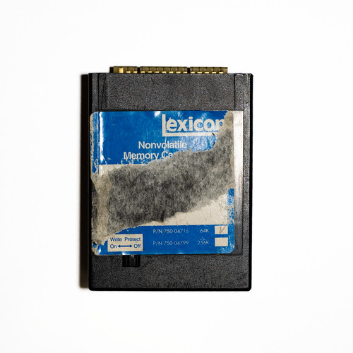 Lexicon 480l nonvolatile - lexicon,