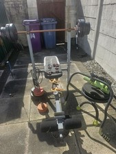 Adjustable Bench Set with Gym Weights, Barbell, Dumbell, and EZ Bar