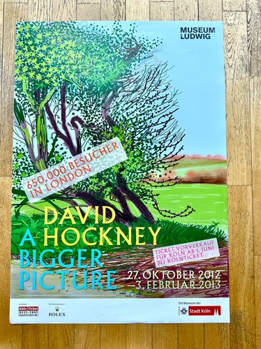 David hockney original - david, vintage