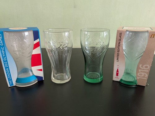 Coca cola glasses - 4,