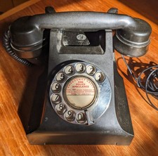 Vintage old antique AEP black