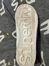 Superdry Women's Cream Lace-Up Trainers Size 6