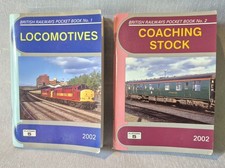 Platform 5, 2 x BR pocket books Locomotives Book 1, coaching stock book 2, 2002