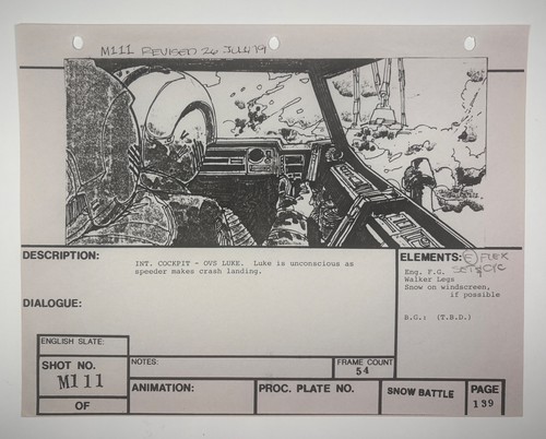 Star wars storyboard - , empire