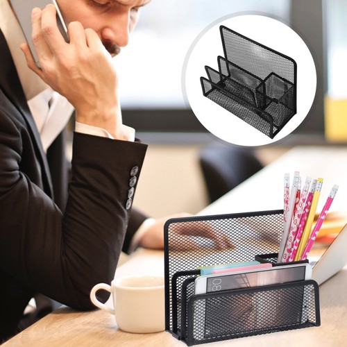 Mesh magazine file holder - magazine, desk