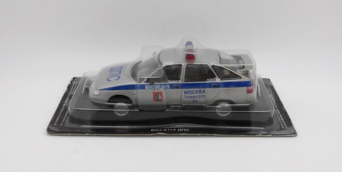Russian police car ba3 2112 - car, ba3-2112