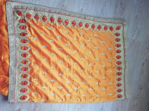 Orange pink two toned - , gold
