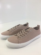 LONG TALL SALLY WOMEN'S HALLIE LACE UP SNEAKERS BLUSH US 11 NWT $69