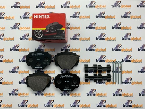 Rear brake pads fittings - rear, for