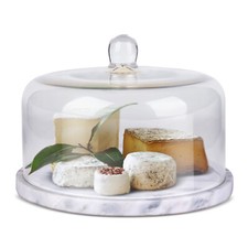 Cake Stand with Dome Glass Lid