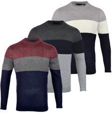 Mens Quality Crew Neck Panel