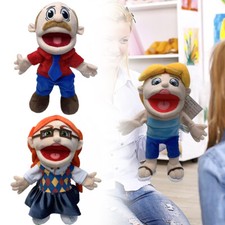 41cm Jeffy dad mum Puppet Hat Hand Jeffy Plush Cosplay Toy Doll Gift Distinctly