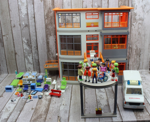 Playmobil 6657 hospital - playmobil,