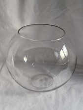Oversized Clear Glass Posy Bowl