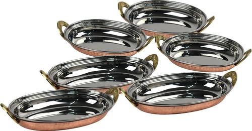 Piece oval copper - piece,