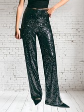 New Look Black Sequin Stretch