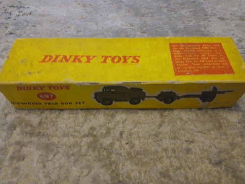 Dinky toys pounder field - 25-pounder,