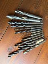 Job Lot OF Old HSS Morse Taper Drill Bits Original Condition 