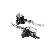 Motorcycle Handlebar Master Cylinder Levers Handle Hydraulic Brake Pump Clutch