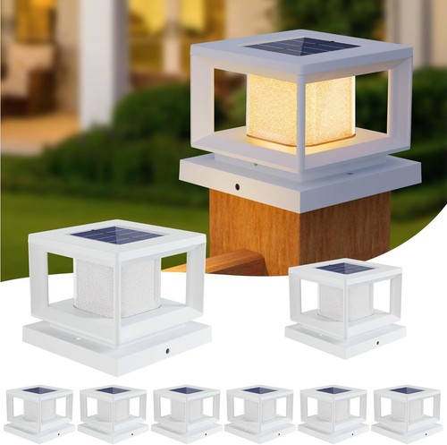 Solar powered led deck post - led,