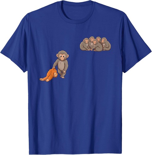 Retro cute baby - retro, monkey